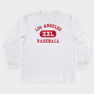 Los Angeles Baseball II Kids Long Sleeve T-Shirt